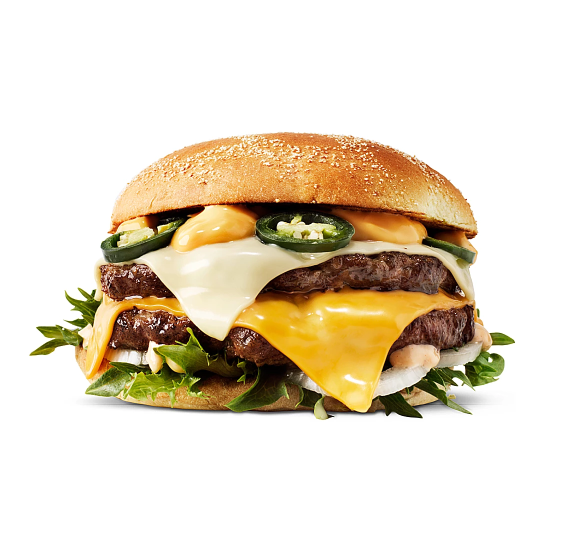 Frisco Cheese ‘n’ Jalapeño burger