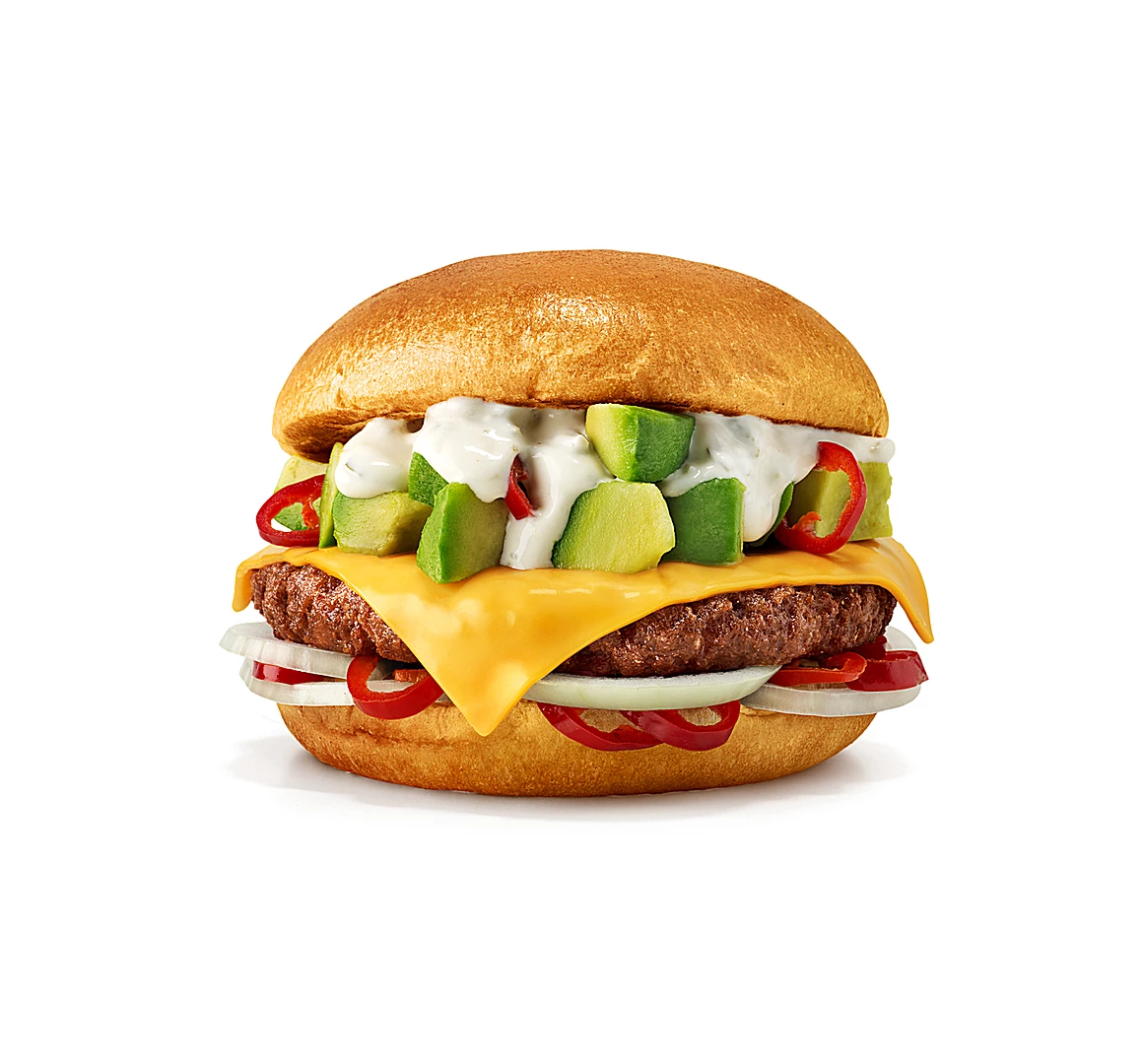 Avocado Brioche Plant Beef