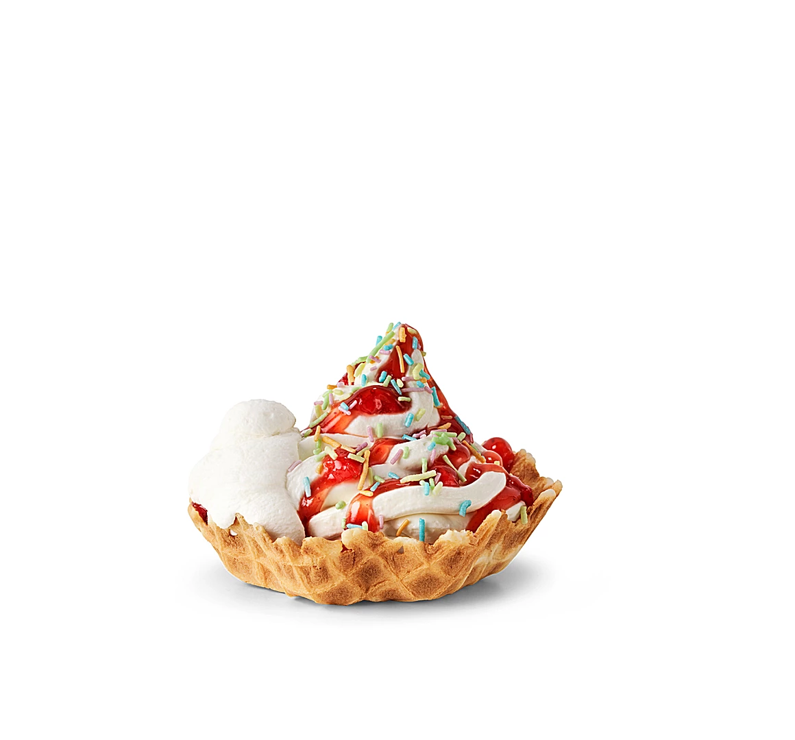 Sundae Deluxe Strawberry & Cream