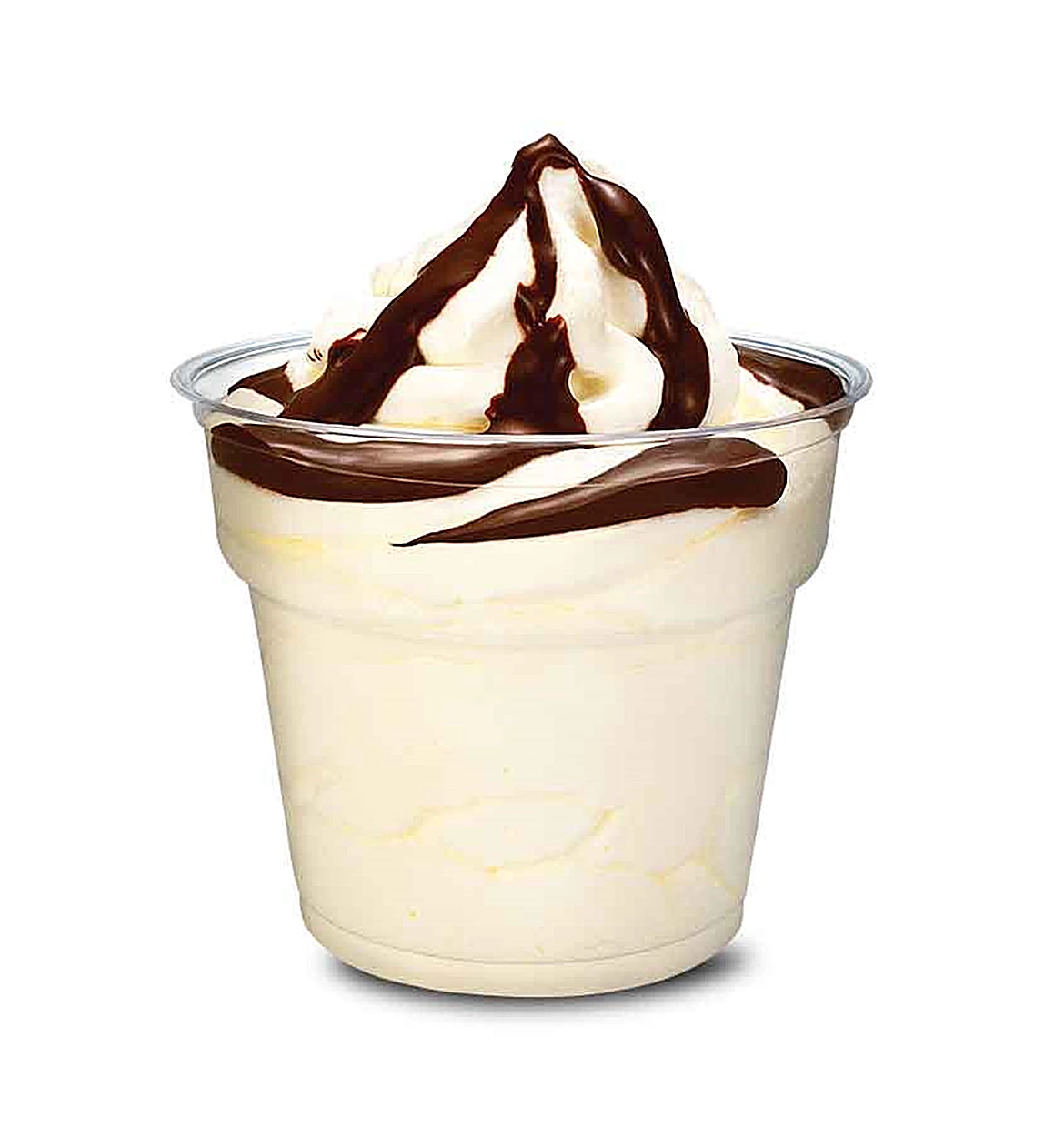 Glassbägare med choklad