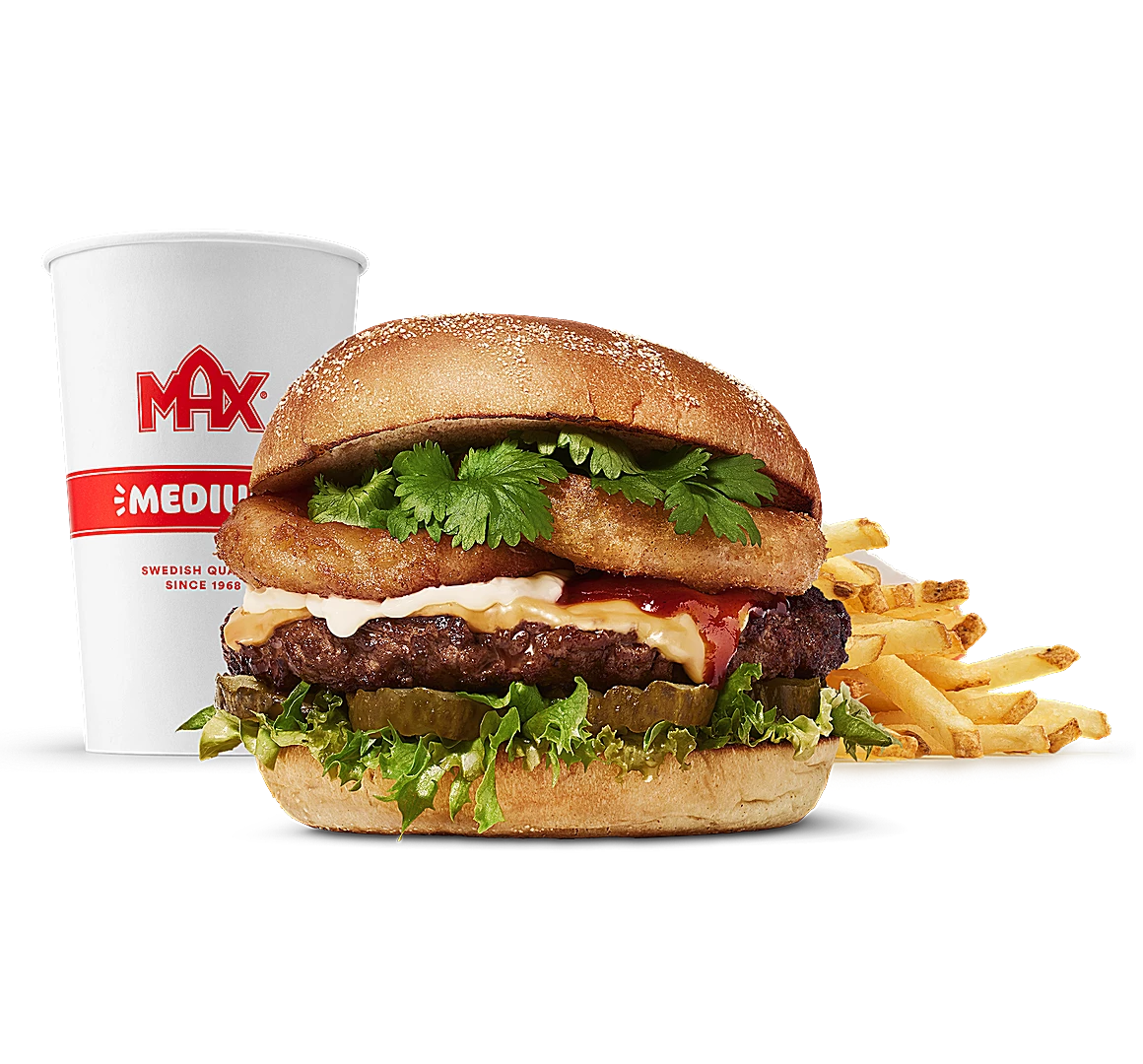 Korean BBQ burger-mål