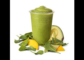 Smoothie Avokado, spenat & mango