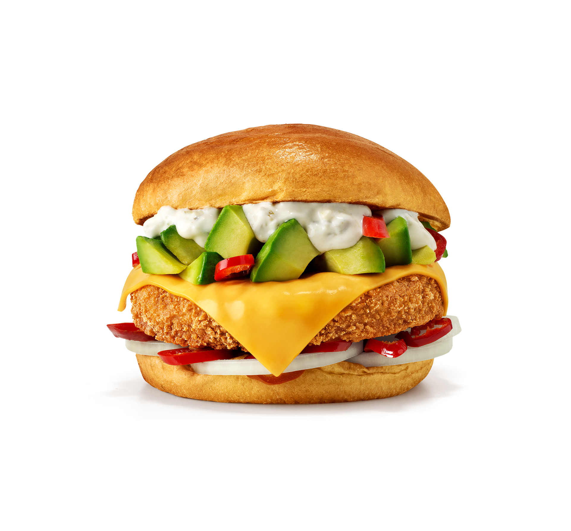 Avocado Brioche Crispy Supreme