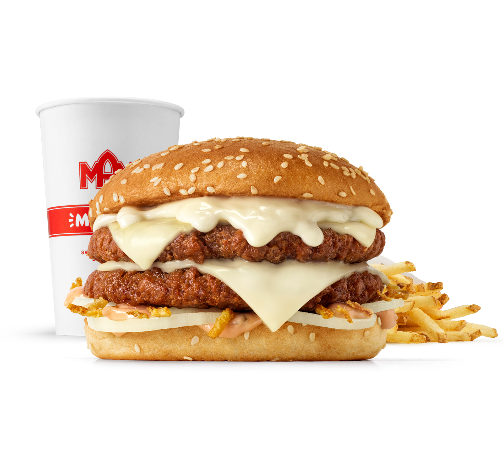 Raclette Melt Plant Beef-mål