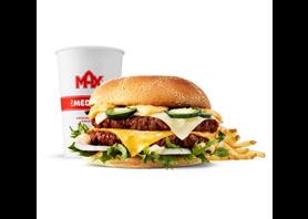 Frisco Cheese ‘n’ Jalapeño Plant Beef-mål