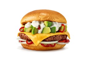 Avocado Brioche Plant Beef