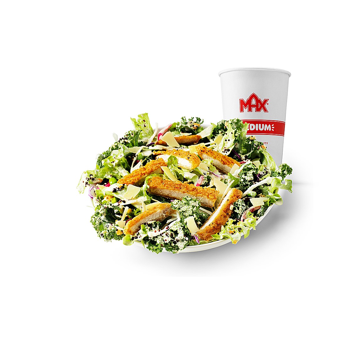 Green Kale Caesar Salad​-mål