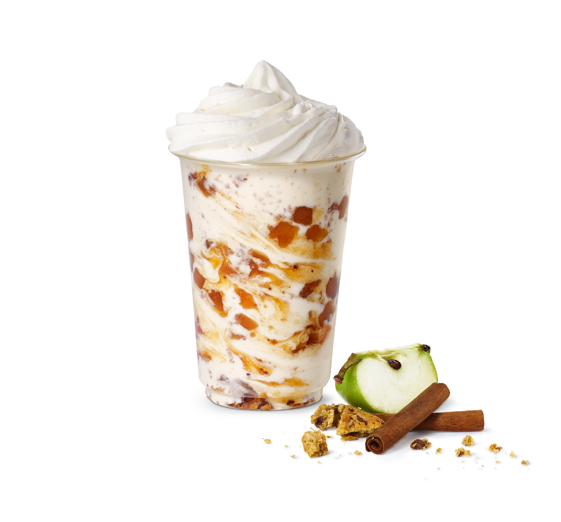 Lyxshake Crispy apple pie