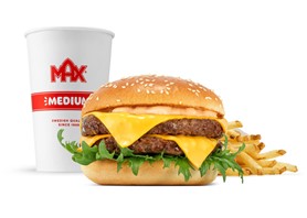 Dubbel Cheeseburgarmål