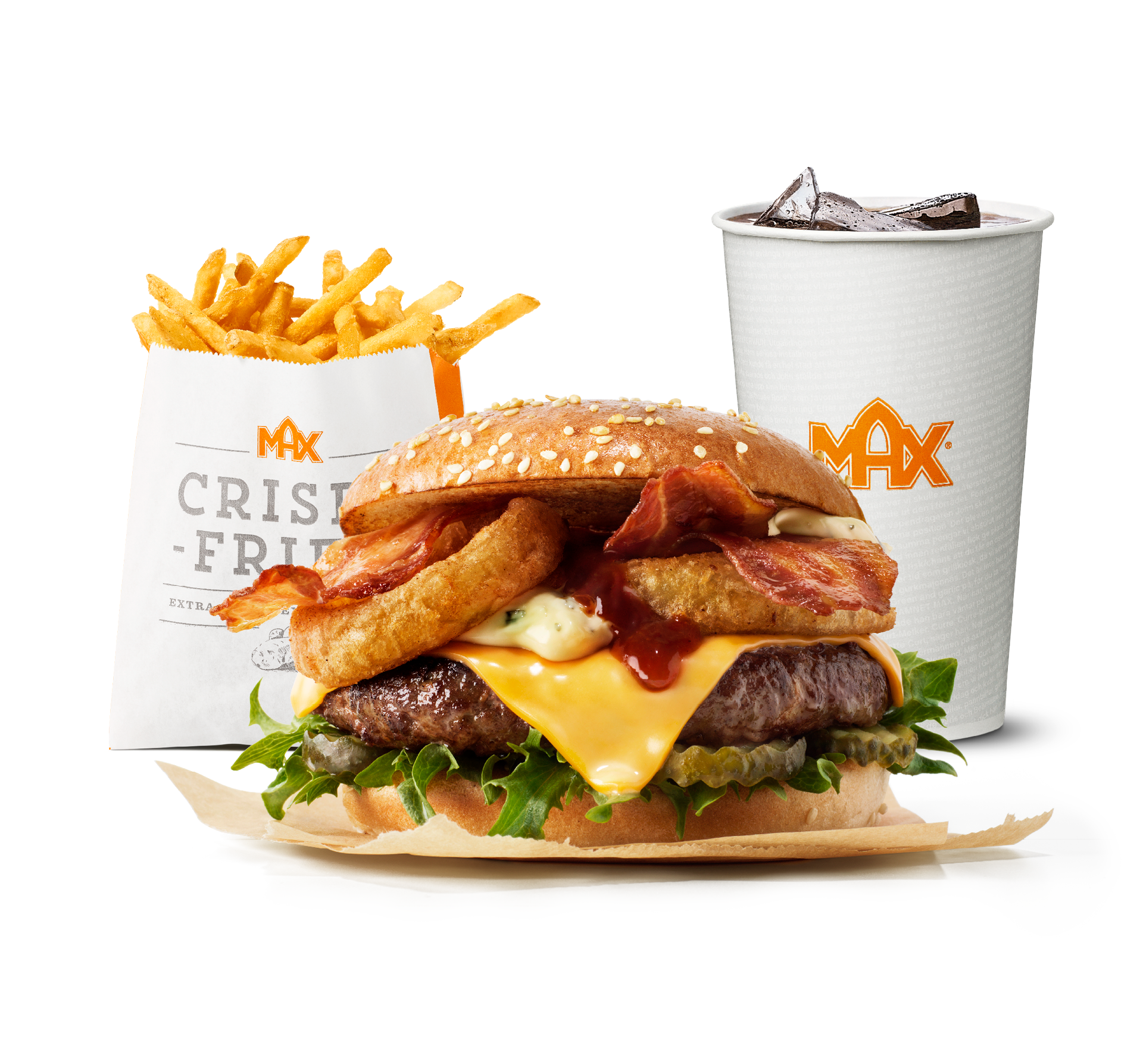 Chili BBQ Bearnaise burger-mål