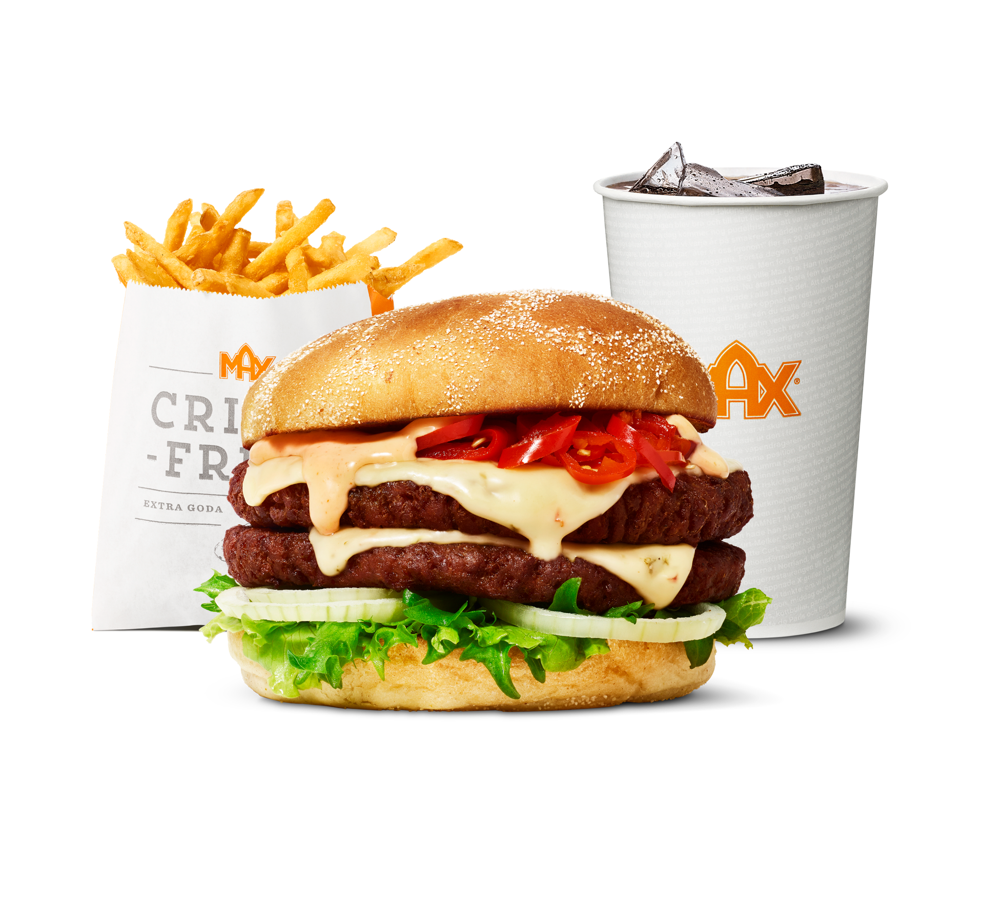 Pepper Jack 'n' Chili Plant Beef-mål