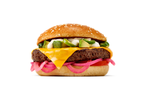 GDL Spicy Avocado Burger
