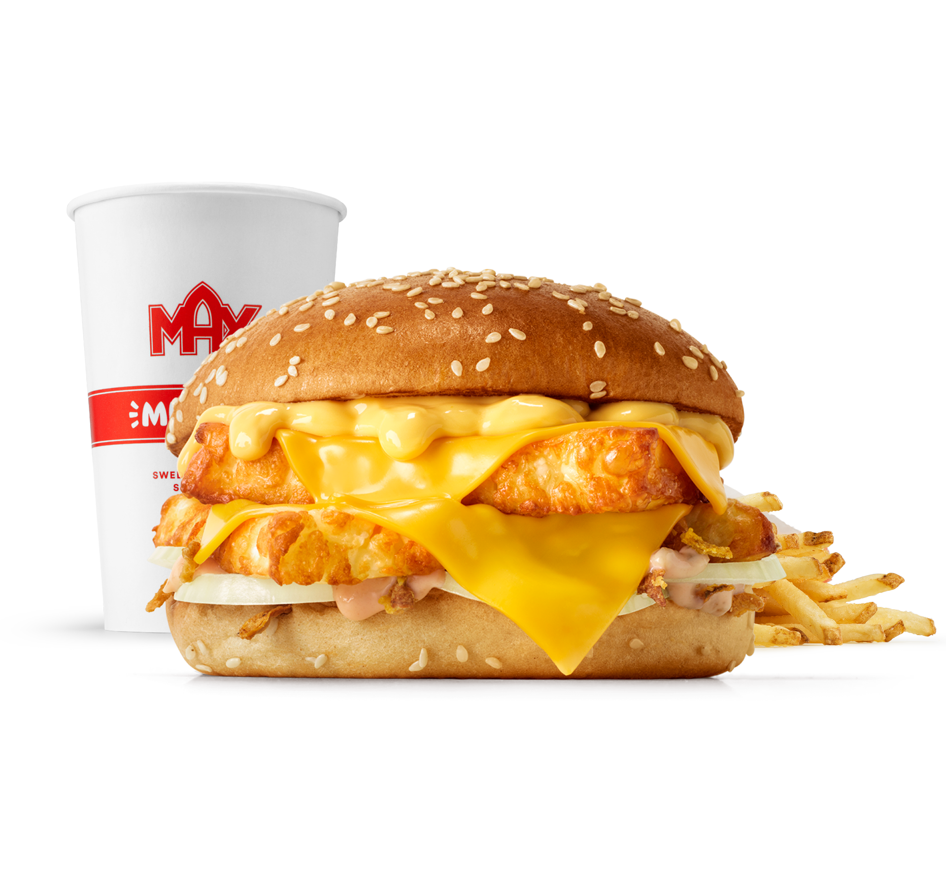 Cheddar Melt Maxoumi-mål