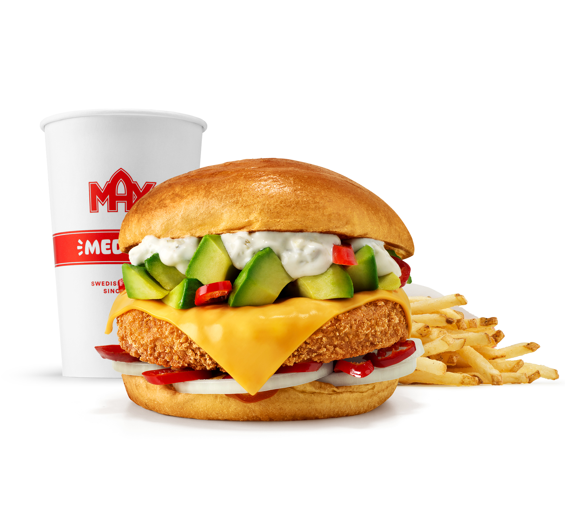 Avocado Brioche Crispy Supreme-mål