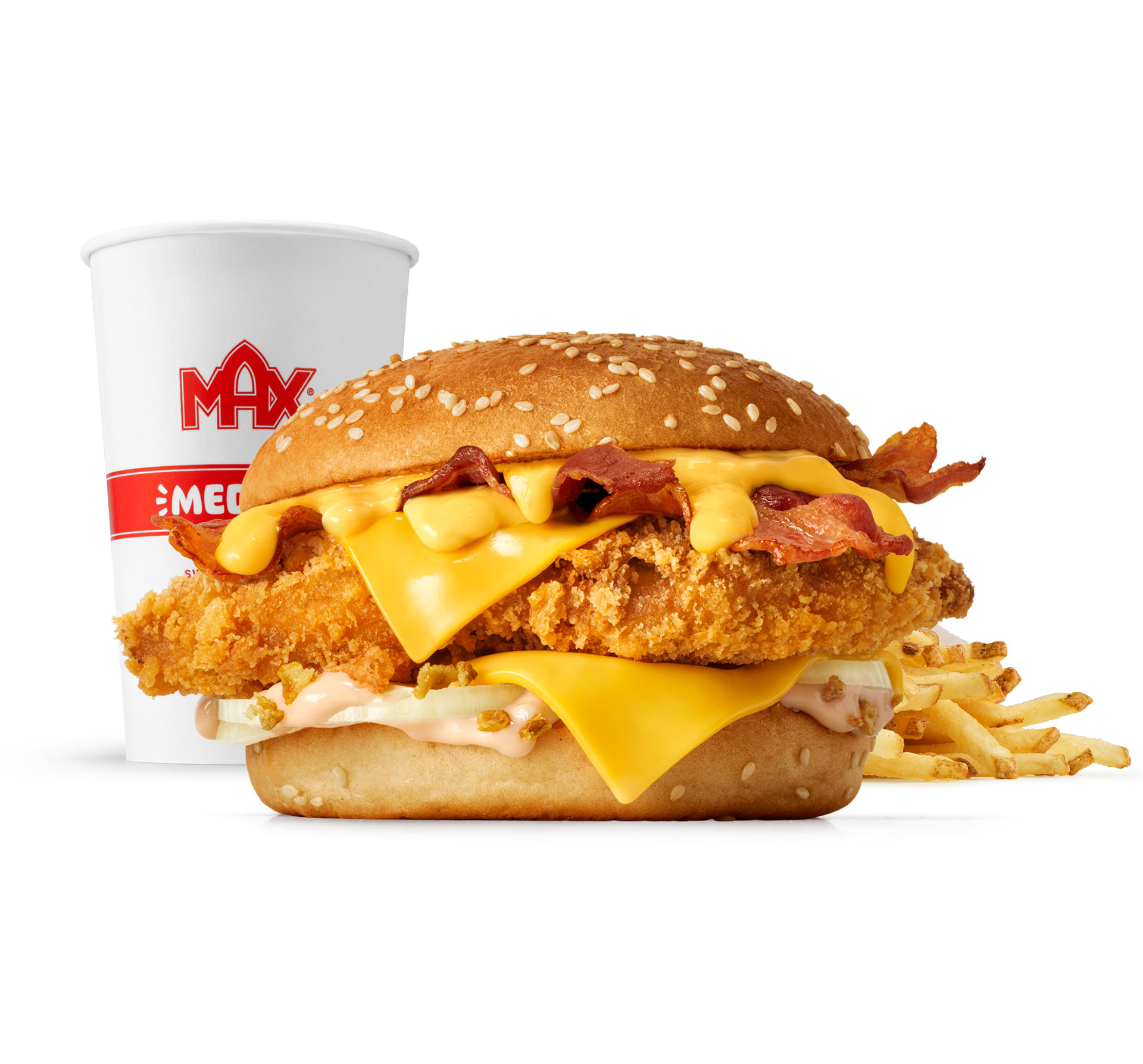 Cheddar Melt Grand Chicken 'n' Bacon-mål