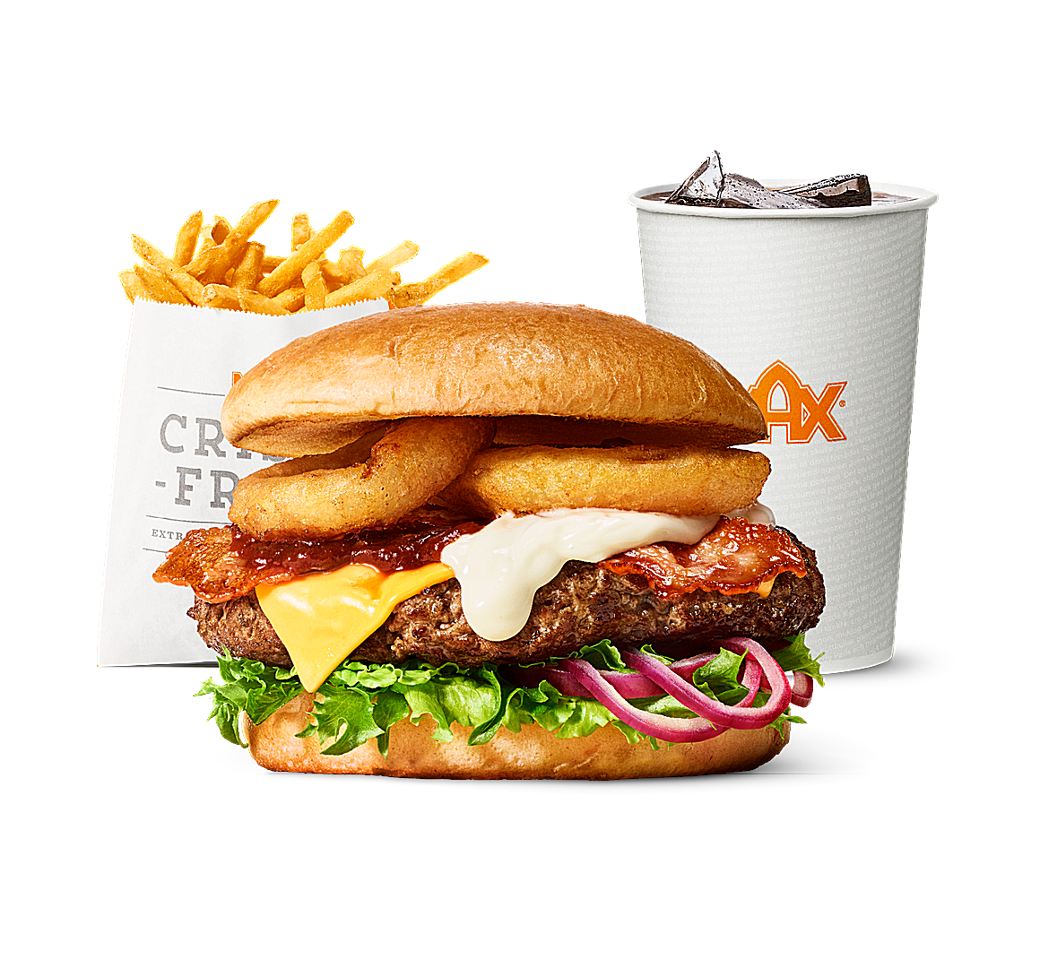 Smokey Chipotle Bacon Burger-mål