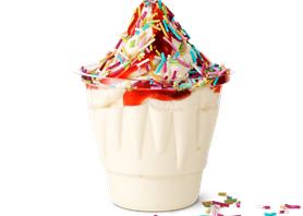 Sundae Jordgubb & Strössel