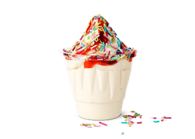 Sundae Jordgubb & Strössel