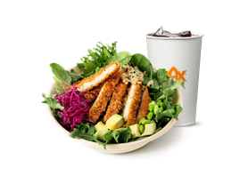 Crispy Chicken Salad Bowl-mål