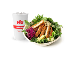 Crispy Chicken Salad Bowl-mål