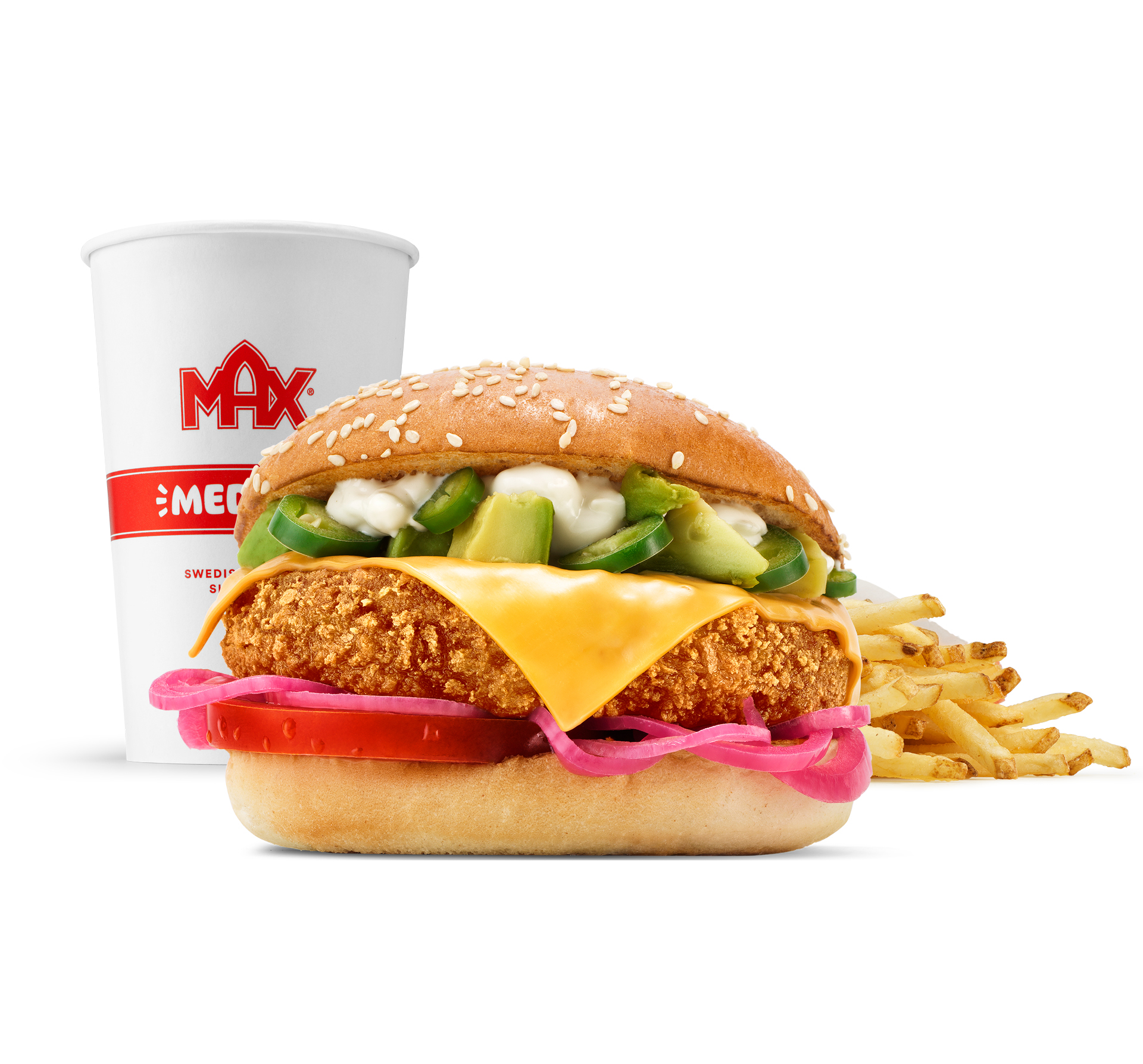 Spicy Avocado Crispy Supreme-mål