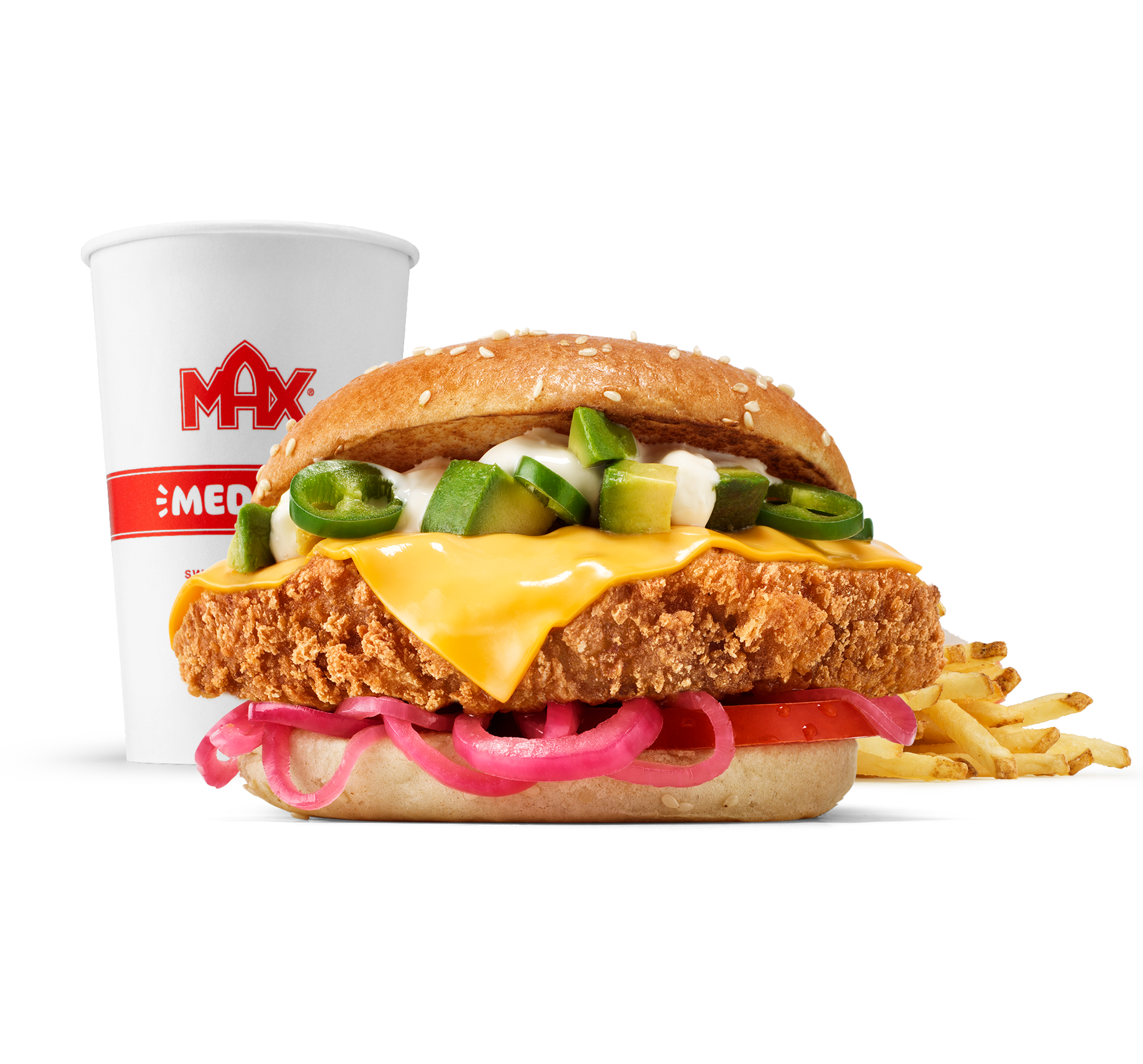 Spicy Avocado Crispy Supreme-mål