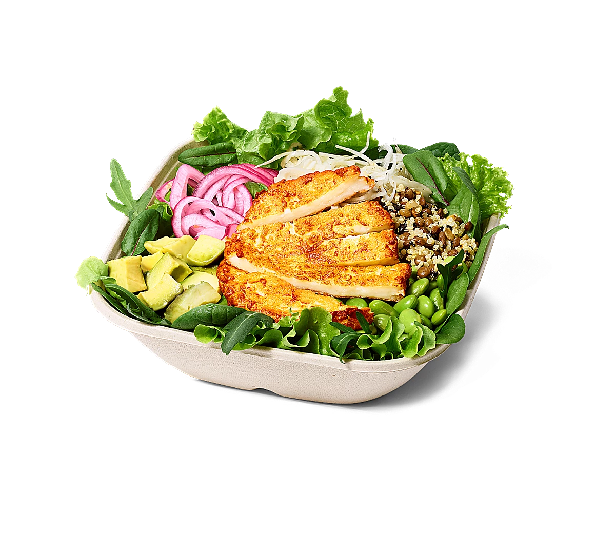Grilloumi® Sesame Ginger Salad Bowl