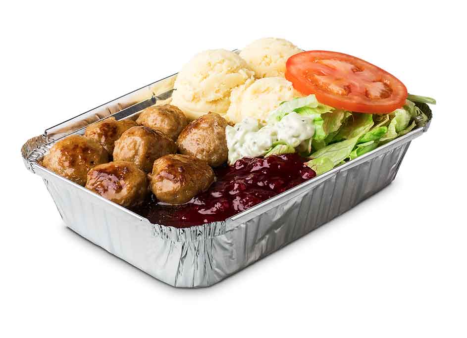 Köttbullar med mos