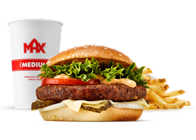 Real Green Burger-mål