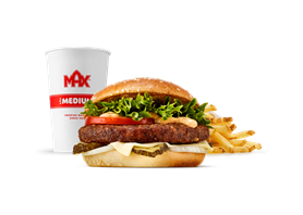 Real Green Burger-mål