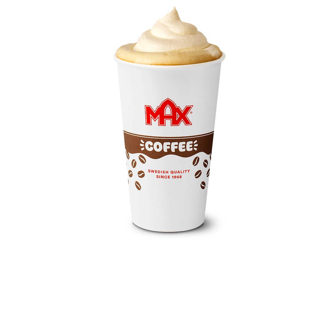 Iced cream vanilla latte