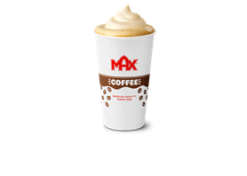 Iced cream vanilla latte