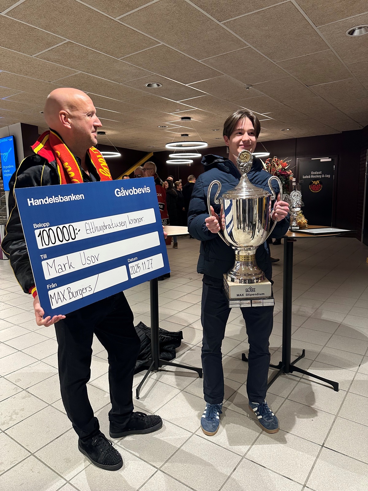 Christoffer Bergfors och Mark Usov