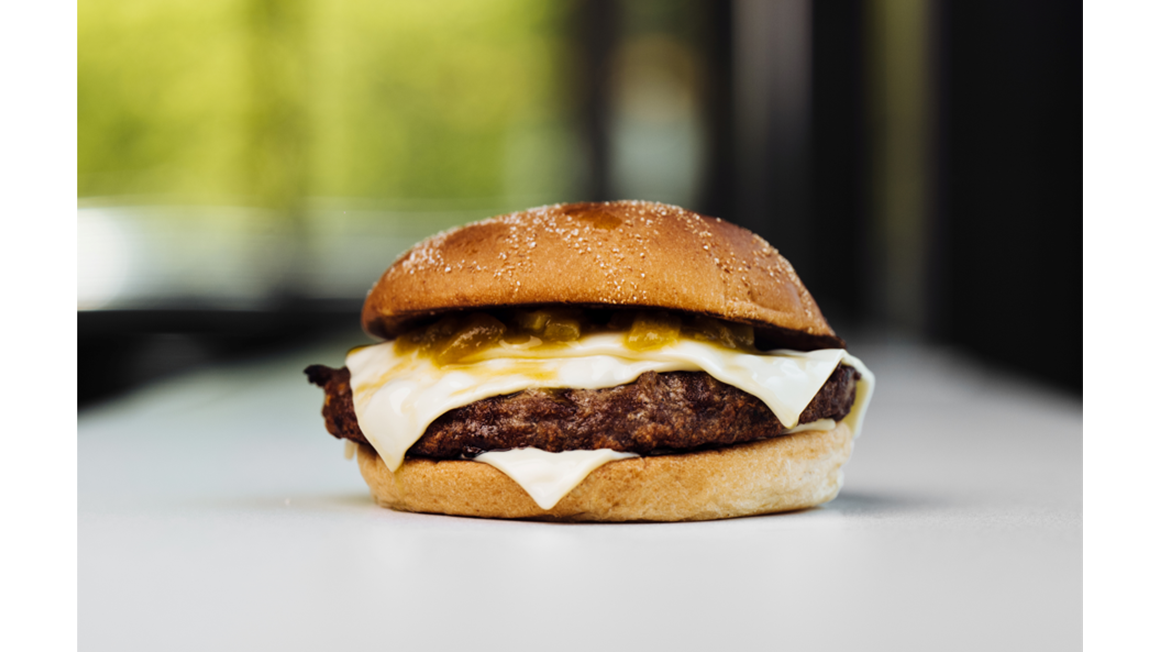 Motz Green Chile Cheeseburger