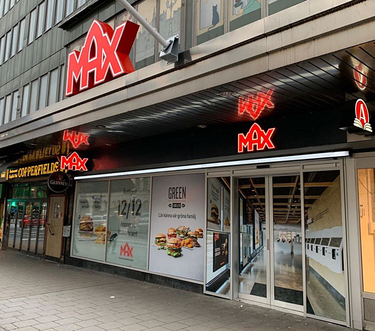 Exteriör MAX Fridhemsplan. Foto.