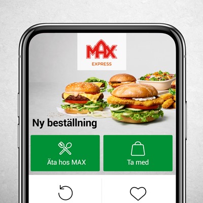 Beställ i mobilen. 