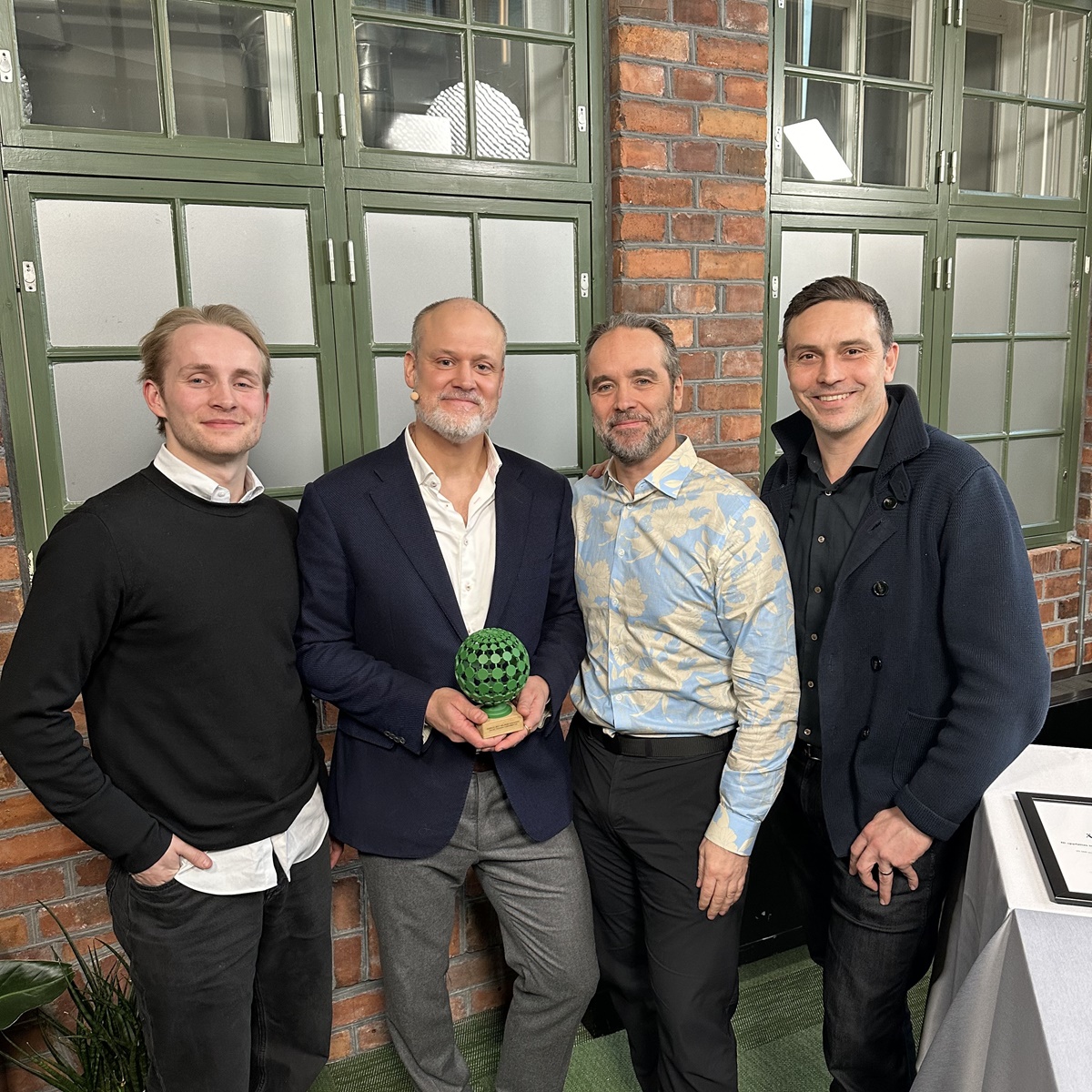 Wilhelm Bergfors, Erik Elvingsson Hedén, Kaj Török, Henric Byström